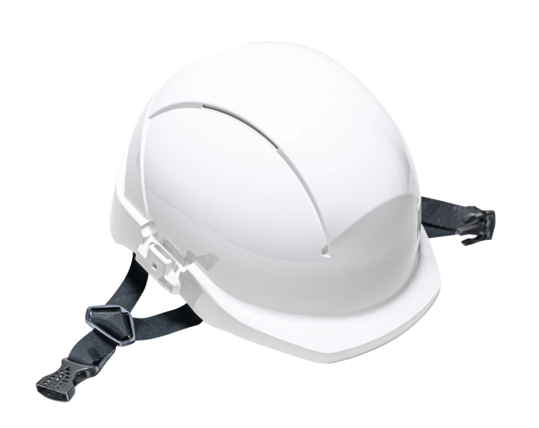 Linesman Hard Hat with 4 Point Chin Strap