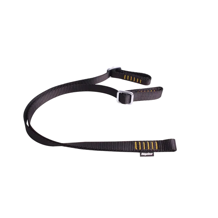 1.2-1.8Mtr twin leg restrain lanyard with, superlight karabiners. Ideal for Solar PV Installs
