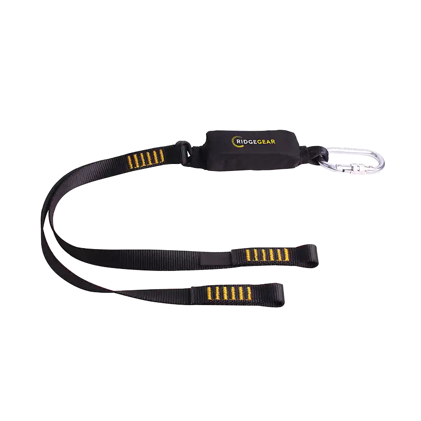 Twin Leg Webbing Lanyard & Shock Absorber